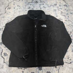 The North Face Women’s Black Full-Zip Fleece Jacket Size L